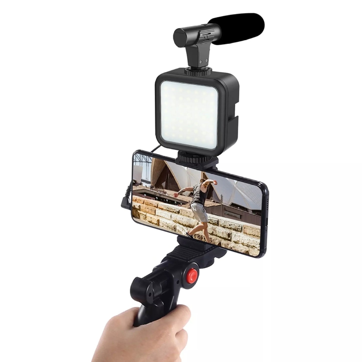 AY-49 Vlogging Kit With  LED Light. (Video Making)