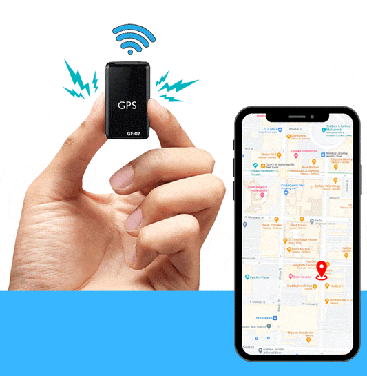 Mini Magnetic GPS Tracker Device | Real-Time Vehicle Locator | Portable GF-07 Anti-Theft Tracker